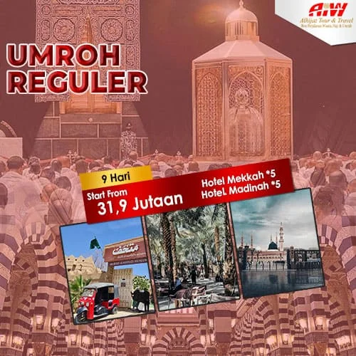 Penawaran Khusus Biro Jasa Travel Umroh Reguler Handal di Sukabumi, Hubungi WA 081367676975